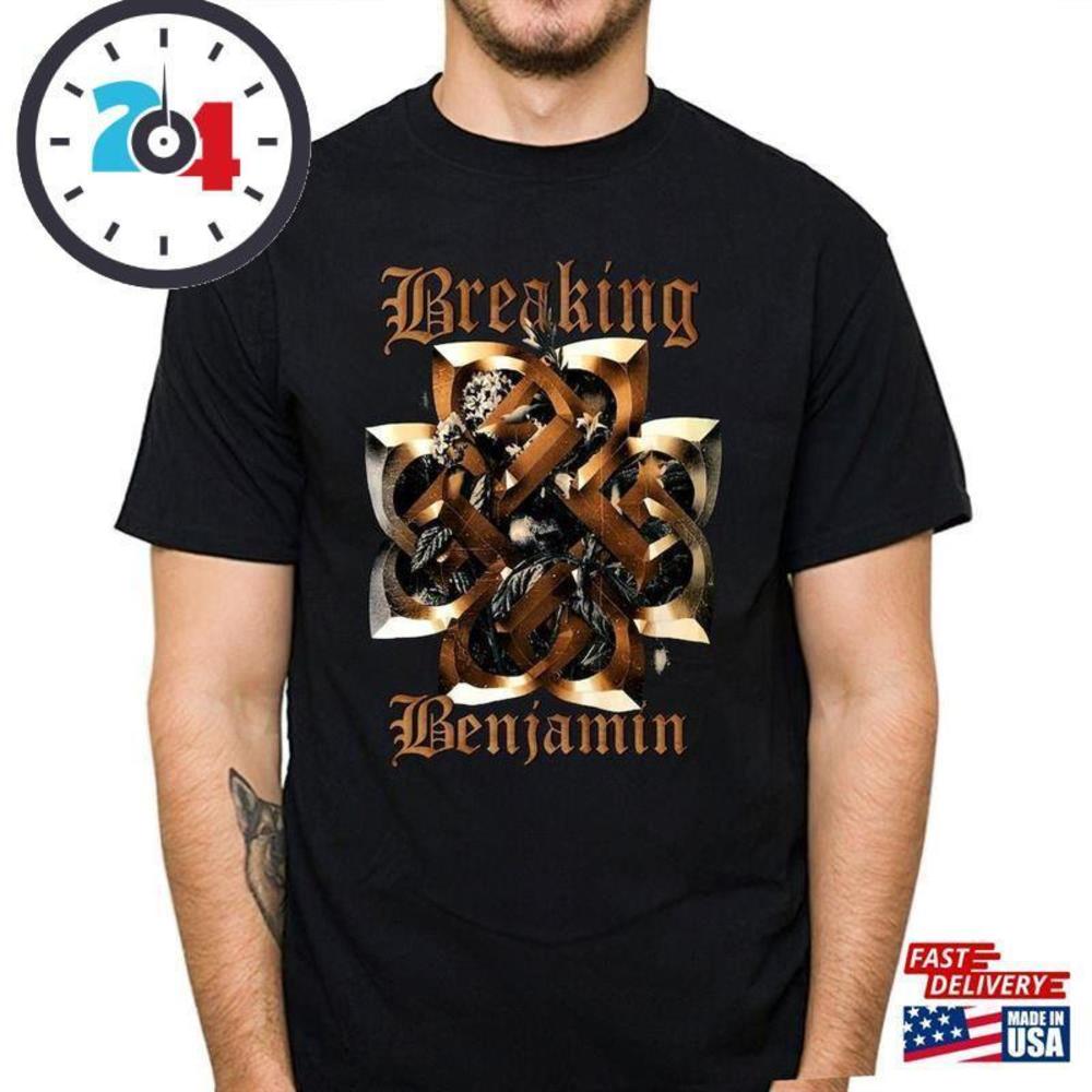 Breaking Benjamin Shirt Tour  Band Logo Graphic T-Shirt